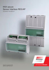 WAREMA KNX secure Sensor Interface REG/AP Softwarehandbuch