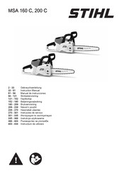 Stihl MSA 160 C Gebrauchsanleitung