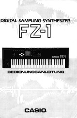 Casio FZ-1 Bedienungsanleitung