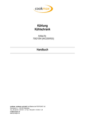 CookMax AKD200 Handbuch