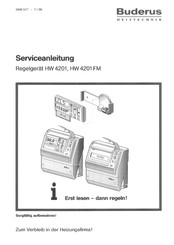 Buderus HW 4201 Serviceanleitung