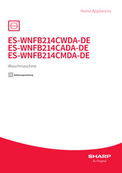 Sharp ES-WNFB214CWDA-DE Bedienungsanleitung