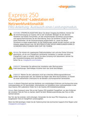 ChargePoint Express 250 Anleitung