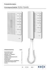 Koch TC70 Produktinformation