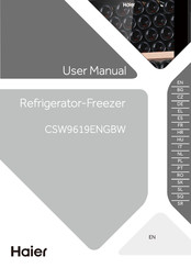 Haier CSW9619ENGBW Bedienungsanleitung