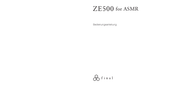 Final ZE500 for ASMR Bedienungsanleitung