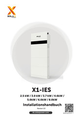 SolaX Power X1-IES Installationshandbuch
