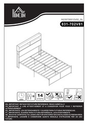 Homcom 831-702V81 Bedienungsanleitung