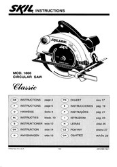 Skil Classic 1866 Allgemeine Hinweise