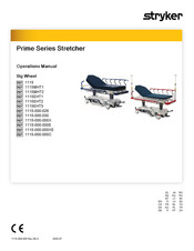Stryker Prime Serie Bedienungsanleitung