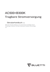 Bluetti AC500 Benutzerhandbuch