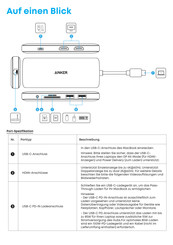 Anker 553 Bedienungsanleitung