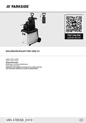 Parkside PWH 2800 C3 Originalbetriebsanleitung