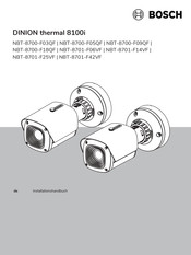 Bosch DINION thermal 8100i Installationshandbuch