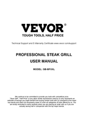 Vevor GB-BFXXL Benutzerhandbuch