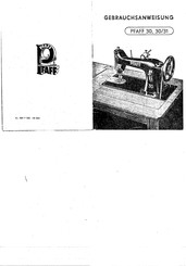 Pfaff Creative 3.0 Gebrauchsanweisung