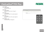 Resol DeltaSol MX Plus Bedienungsanleitung