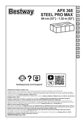 Bestway APX 365 Gebrauchsanweisung