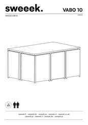 Sweeek. VABO 10 WKDGCUBE10NTBG Bedienungsanleitung