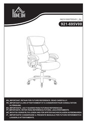 Homcom 921-695V00 Bedienungsanleitung