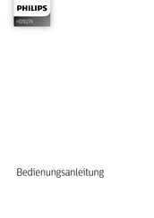 Philips Essential Airfryer XL HD9270 Bedienungsanleitung