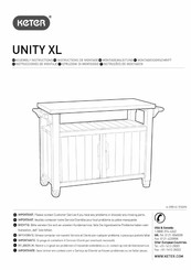 Keter Unity XL Montageanleitung