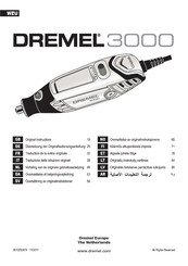 Dremel 3000 Bersetzung Der Original Bedienungsanleitung