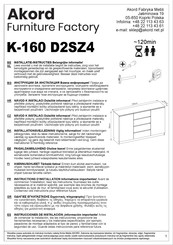 Akord K-160 D2SZ4 Montageanleitung