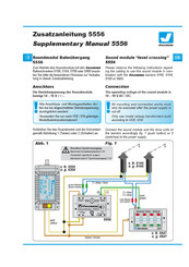 Viessmann 5556 Zusatzanleitung