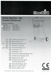 Char-Broil 14601901 Betriebsanweisung