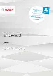 Bosch HEA578BS0 Gebrauchs- Und Montageanleitung