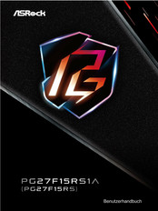Asrock PG27F15RS1A Benutzerhandbuch