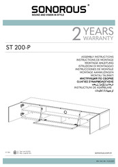 Sonorous ST 200-P Montageanleitung