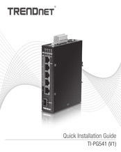 TRENDnet TI-PG541 Schnelle Installationsanleitung