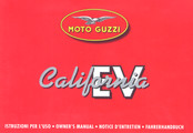 MOTO GUZZI California EV Fahrerhandbuch