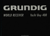 Grundig Yacht Boy 400 Bedienungsanleitung
