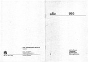 Adler 169-74/PK39 Bedienungsanleitung