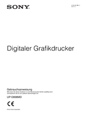 Sony UP-D898MD Gebrauchsanweisung