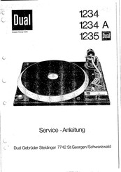 Dual 1235 Serviceanleitung