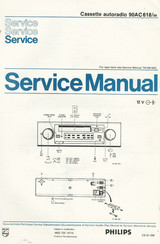 Philips 90AC618/00 Service Manual