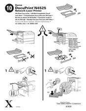 Xerox DocuPrint N4525 Kurzanleitung