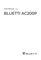 Bluetti AC200P Bedienungsanleitung