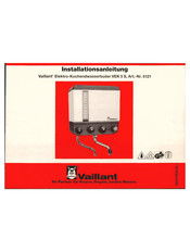 Vaillant VEK 5 s Installationsanleitung