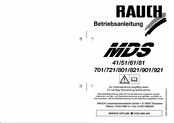 Rauch MDS 41 Betriebsanleitung