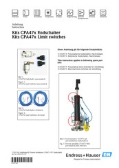 Endress+Hauser CleanFit H CPA 475 Anleitung