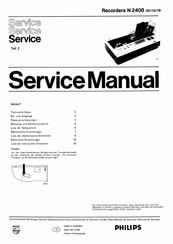 Philips N 2408 Service
