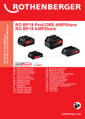 Rothenberger RO BP18 ProCORE AMPShare Bedienungsanleitung