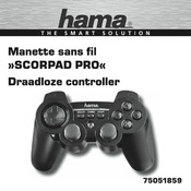 Hama SCORPAD PRO Bedienungsanleitung
