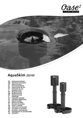Oase AquaSkim 20 Gebrauchsanleitung