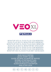 Fermax DUOX PLUS VEO XL Schnellstartanleitung
